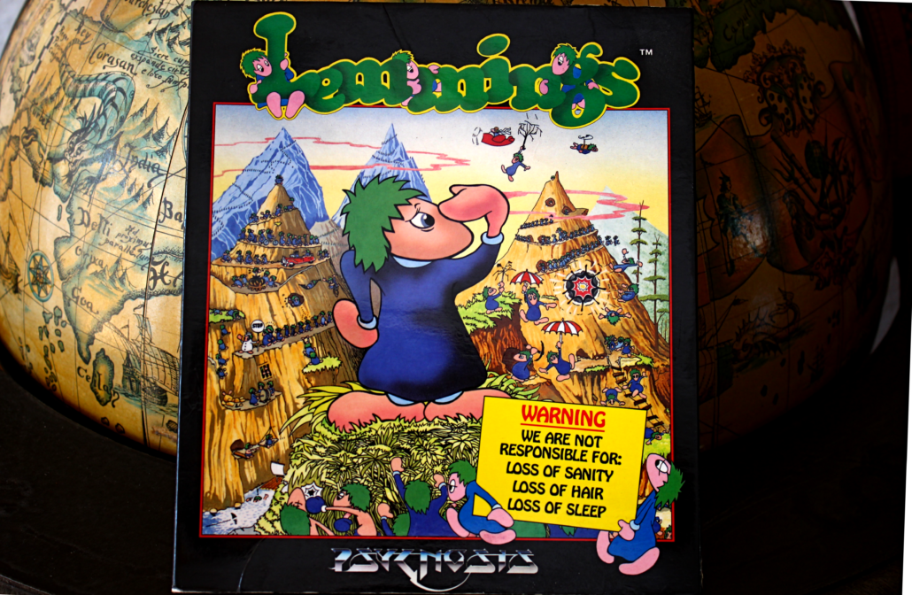 Das originale Lemmings Spiel für DOS